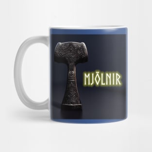 Mighty Mjolnir Thor Hammer Norse Mug